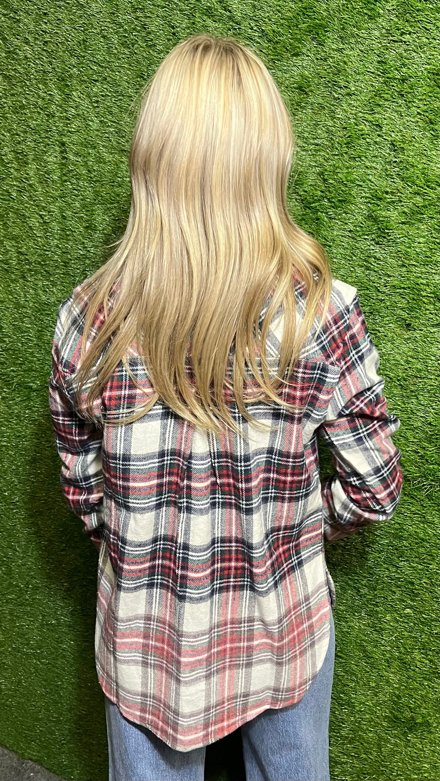 Holiday Flannel Top