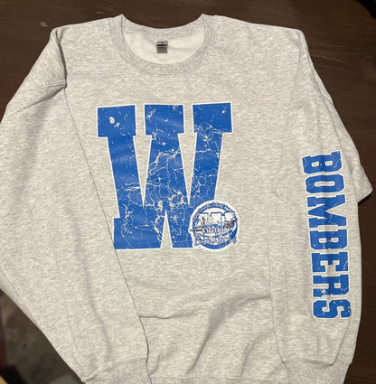 W BOMBER Sweatshirt