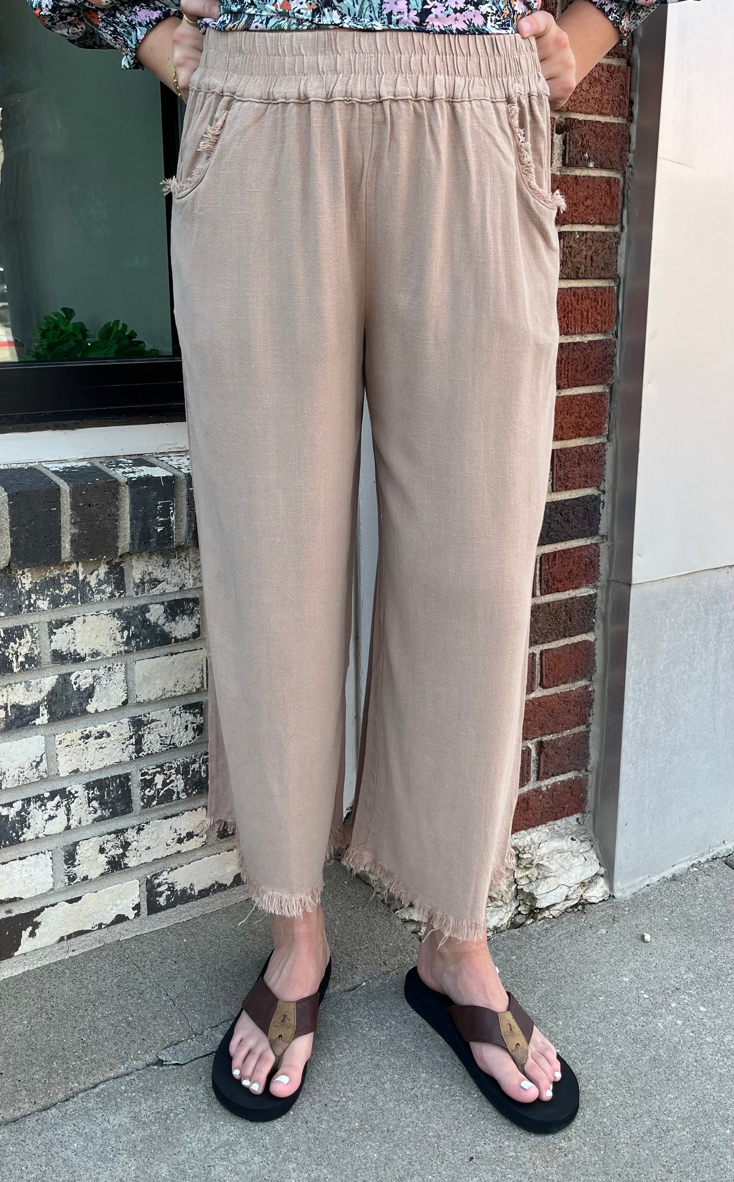 Latte Blend Pull on Pant