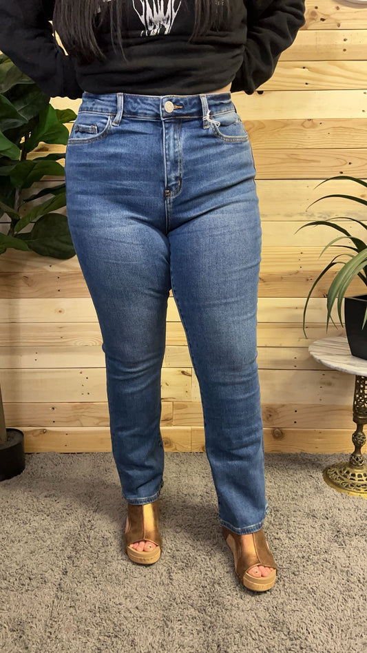 Vervet Skylar High Rise Bootcut Jeans - Plus