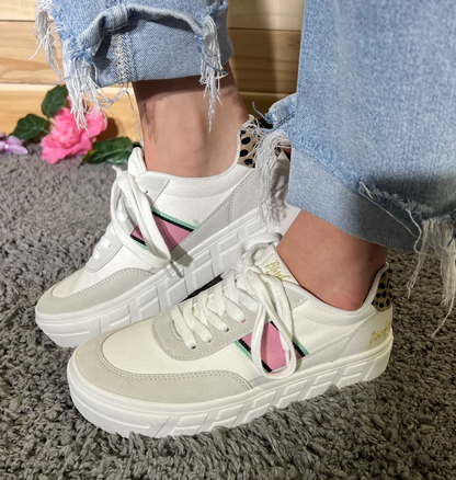 Speedy Sneaker Gray/Pink