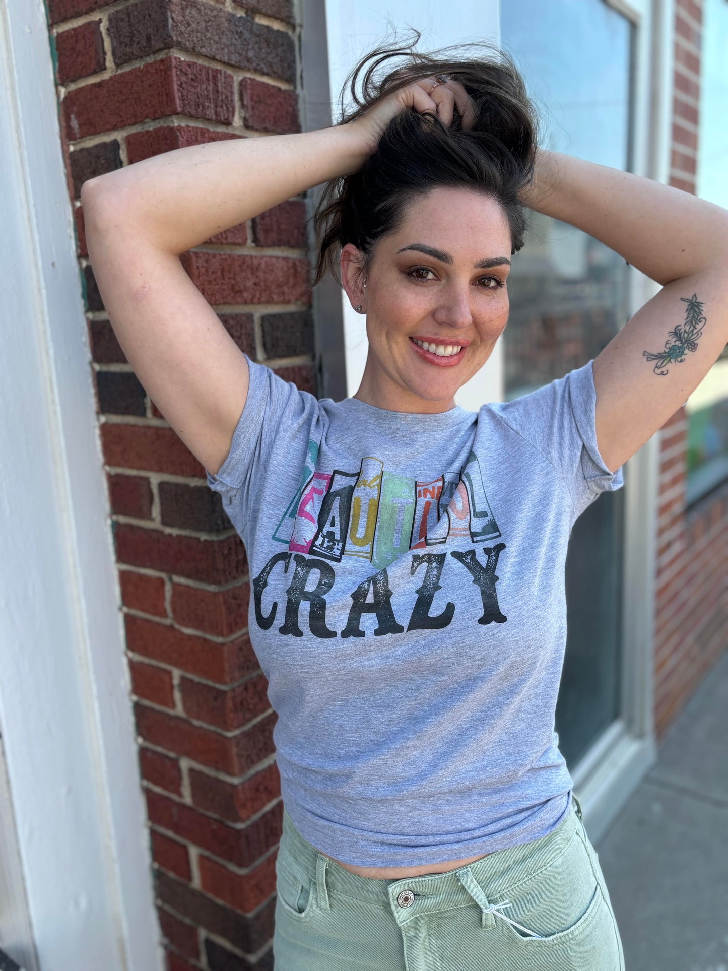 Beautiful Crazy T-Shirt Sm-3X