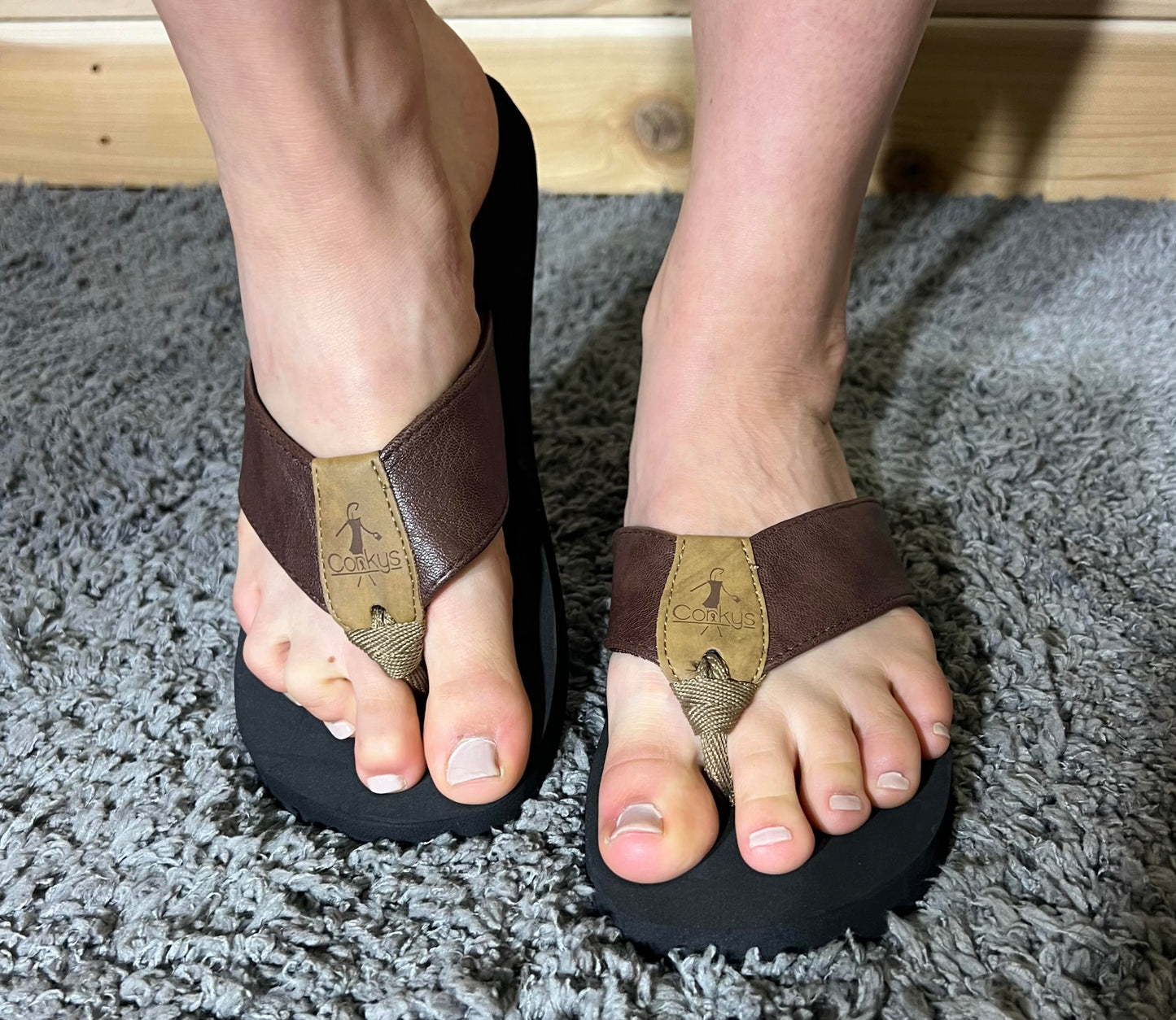 Summer Break-Brown Flip Flop