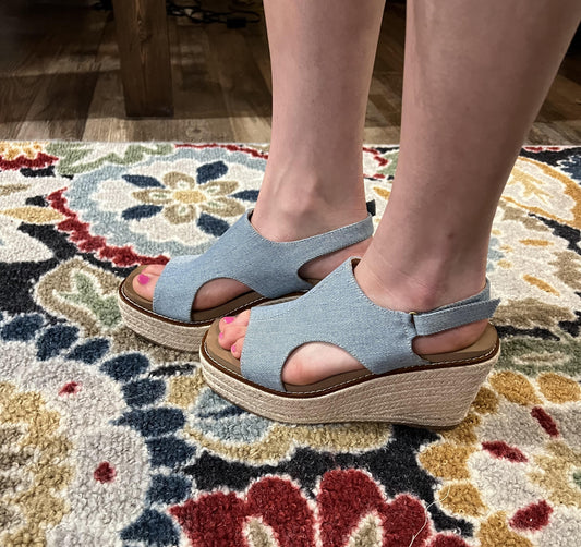 Freddie Denim Sandal